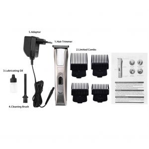 Tondeuse A Cheveux Electrique Sans Fil, Rechargeable, Rasoir, Machine De Coupe De Cheveux Avec Peigne Limiteur - Neuf