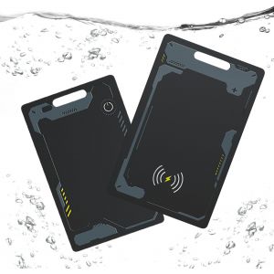 VornixorSarlshop-Tracker Android Carte de suivi ultra fine (uniquement Android) - Chargement sans fil - Compatible avec Google Find Hub IP68 - Pour valise - 1 pi&egrave;ce - Neuf