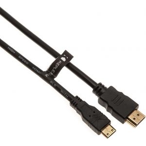 ERYI-Adaptateur Convertisseur Mini Hdmi Vers Hdmi Compatible Avec Sony Handycam Cx190 Finepix S6750 S6800 S6830 S6850 S8200 S8300 Canon Powershot Sx40 Sx50 Sx500 Sx510 Sx520 Sx530 Caméra Hdmi (3 M) - Neuf