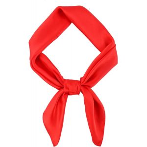 Écharpe Carrée Pour Femme - Écharpe Légère En Mousseline De Soie - Cadeau Pour Mariage, Saint-Valentin, Anniversaire.[G1407] - Neuf