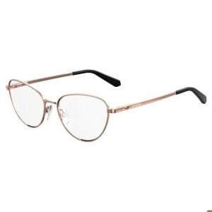 Lunettes - Love Moschino - Mol551-Ddb - Métal Doré - Protection Uv - Style Tendance - Neuf