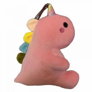 Poupée dinosaure fruitée créative, jouet pour enfants, peluche, poupée de chiffon, grande licorne-rose - Neuf