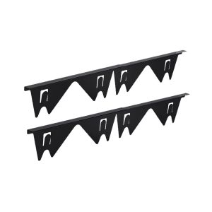 Cache-joints en acier inoxydable pour cuisini&egrave;re - Lot de 2 - Remplissage de cuisine ajustable pour les espaces entre la cuisini&egrave;re et le plan de travail - Neuf