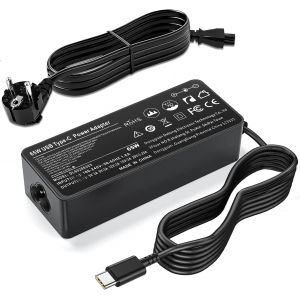 BFS-65W USB C Thinkpad Chargeur pour Lenov o ThinkPad T14 T15 T480 T480s T490 T490s T580 T590 X280 X380 X390 L480 L490 L580 P52s E480 E495 Chromebook 300e 500e Yoga Chargeur Type C - Neuf