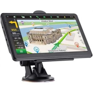 Gps Voiture - Écran Tactile - 7 Pouces - 8G 256M - Guidage Vocal - Mise À Jour Gratuite À Vie De La Carte - Avec Parasol - Neuf