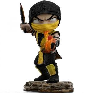 Figurine MiniCo Scorpion de Mortal Kombat par Iron Studios - Neuf