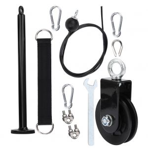 Kit D'equipement De Fitness Pour Triceps Et Bras A Poulie A Monter Soi-Meme - Neuf