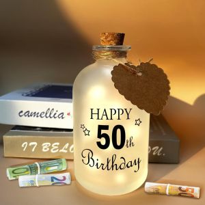 Huag-Lumière Led Pour Bouteille - Cadeau D'anniversaire Pour Femme - Éclairage Led - Cadeau D'anniversaire Pour Femme - Neuf