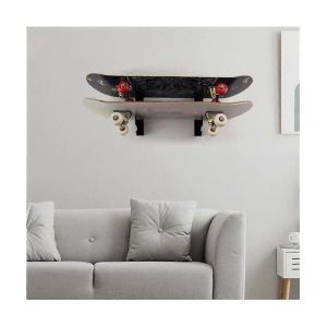 Présentoir Mural De Planche À Roulettes Avec Crochet De Cintre,Support De Support De Planche À Roulettes En Acrylique Pour Planche À Roulettes Longboard - Neuf