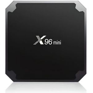 X96mini Smart TV BOX 2Go + 16Go Android 7.1.2 Amlogic S905W Quad Core 1080P 4K H.265/H.264 HDTV HDR Multim&eacute;dia WiFi Noir-A1 - Neuf