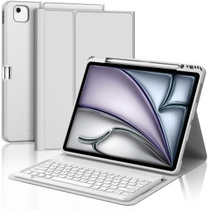 Winchking Clavier Pour Ipad Air 13 Pouces M3 2025 - Coque Clavier Pour Ipad Air 13 Pouces M2 2024, Azerty[Z1087] - Neuf