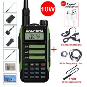 2025 Baofeng UV-16 Max IP68 étanche talkie-walkie double bande haute puissance CB Radio Vhf Uhf CB Ham Radio longue portée Radio bidirectionnelle - Type UV16-Package 9 - Neuf