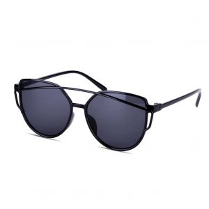 Unisexe Protection Uv Sport De Plein Air Pc Cadre Ac Lens Lunettes De Soleil (Lentille Grise) - Neuf