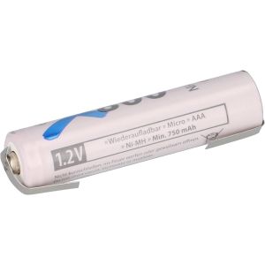Batterie micro AAA LSD Plus NI-MH 1,2 V 800 mAh U cosse &agrave; souder faible auto-d&eacute;charge rechargeable + faible auto-d&eacute;charge - Neuf