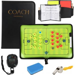 Acdsgd-Tableau Tactique Football, Tableau Tactique De Football, Magn&eacute;tique Pliable Professional Tableau Tactique, Avec Marqueur Et Gomme, Pour Entra&icirc;ner De Football Comp&eacute;tition - Neuf