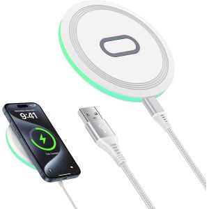 Chargeur Sans Fil 15 W Pour Google,Station De Charge Inductive Rapide Pour Google Pixel 9/8/7/6,Iphone 16/15,Samsung Galaxy S25 Ultra S24/S23/S22/S21,Téléphone Portable Sans Fil Pour Smartphones - Neuf