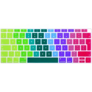 LORANKA-Coque de Clavier Anglaise Compatible avec MacBook Air 2018 [13.3" A1932 avec &eacute;cran Retina et Touch ID] Silicone Soft Protector Version europ&eacute;enne UK - Neuf