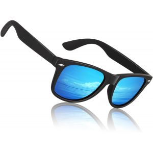 Lunettes De Soleil Polarisées Pour Homme Femme Classique Rétro Lunettes De Conduite Anti-Uv Lunettes De Soleil - Neuf
