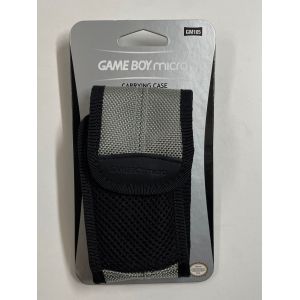 Pochette Officiel Nintendo Game Boy Micro Gbm Gris Étui Housse Protection - Neuf