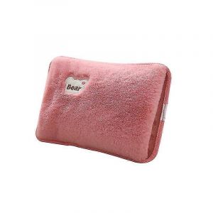 Bouillotte &Eacute;lectrique Rechargeable En Fourrure De Lapin Douce, Chauffe-Mains, Mod&egrave;le M813 Rose (Ue/Us) - Neuf