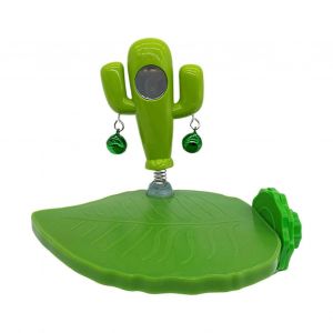 Support D'entra&icirc;nement Pour Perroquets, Jouets D'enrichissement Et De Puzzle, Style Cactus Pour Calopsittes Et Inseparables - Neuf