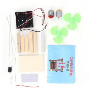 Jouets Educatifs D'experimentation D'energie Eolienne A Faire Soi-Meme Pour Enfants, Sciences Physiques, Jouet Leger A Assembler - Neuf