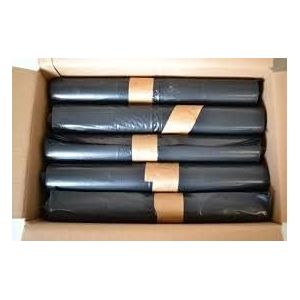 100 Sacs Poubelle Grande Capacit&eacute; 130L - Lien de Fermeture, Ultra R&eacute;sistant , Anti-Fuites, Noir Opaque - Neuf