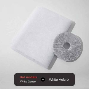 Moustiquaire Auto-Adhésive D'intérieur,Bricolage,Anti-Insectes,Rideaux,Filet De Fenêtre,Protection,Maille,Textile De Maison,Lit,Jardin - Type White-1.5x2m - Neuf