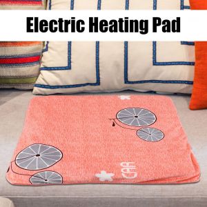 HJLIAN Coussin chauffant electrique lavable en flanelle pour chaise de bureau, coussin de siege chaud 220 V - Neuf