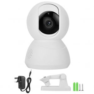 Camera de surveillance intelligente sans fil 1080p, stockage cloud, controle par application (prise britannique) - Neuf