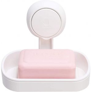 Ventouse Ventouse Porte-savon Sans perçage et réutilisable Installation en 1 seconde Porte-savon de douche - Neuf