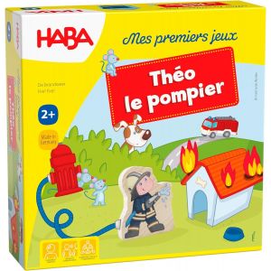 Eryi-- Mes Premiers Jeux - Théo Le Pompier - Jeu De Société Enfant - Jeu De Mémoire Et Éducatif - 1 À 4 Joueurs - 2 Ans - 303808 - Neuf