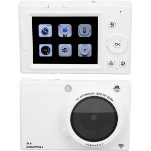 CHECARZHN--NO1-Appareil Photo Numérique Pour La Photographie, Appareil Photo 64 Mp Avec M Au Point Automatique Avec Zoom Numérique 28X De 2,83 Pouces, Petit Appareil Photo Compact - Neuf