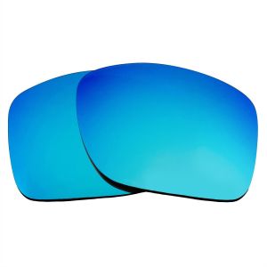 Verres De Rechange Polarises Bleu Miroir Pour Lunettes De Soleil Oakley Scalpel Par - Neuf