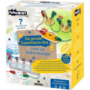 KAAQL-Phénomint-Boîte D'Expériences Ingénieuses-Boîte D'Expérimentation D'Énergie Électrique Pour Enfants-Kit De Bricolage-Jouet Éducatif À Partir De 8 Ans-Moyen - Neuf