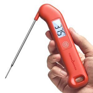 Eryi-Thermometre Cuisine Cuisson - 1s Lecture Instantanée, ±0,3¿ Précis Nist Certifié, Ip65 Etanche Magnétique Thermomètre Frigo, Lcd Ecran Grand Ambidextre, Sonde Temperature Viande Four Gril - Neuf