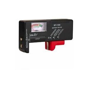 Testeur de batterie Testeur de tension de batterie Vérificateur pour piles bouton AA/AAA/C/D/9 V/1,5 V Écran LCD universel(3) - Neuf