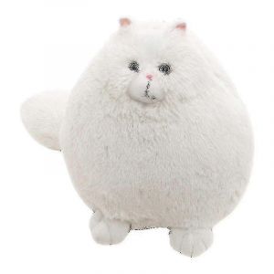 Jouet en peluche de chat persan mignon de simulation de longue queue cr&eacute;ative pour enfants poup&eacute;e de chat - Neuf