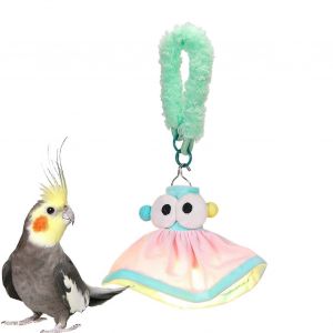 Parrot Lumière | Intérieur En Peluche Perroquet En Forme D'ampoule Avec 3 Modes D'éclairage Pour Aquarium Étagère Comptoir De Vanité Bleu - Neuf