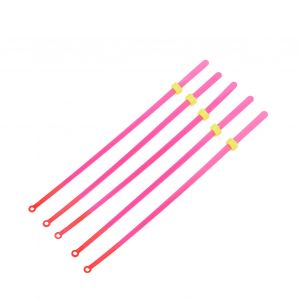Lot De 5 Rallonges De Canne A Peche Sur Glace, Embout Superieur Durable, Accessoires Pour Canne A Peche D'hiver, 20 Cm - Neuf