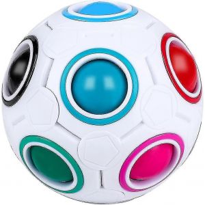 Magic Rainbow Ball Magic Rainbow Ball Cube Fidget Toys Magic Ball Puzzle Magic - Neuf