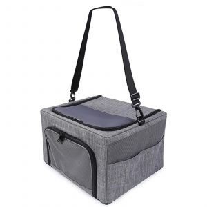 Sac de voyage pliable respirant imperméable en maille grise pour Car_Grey - Neuf