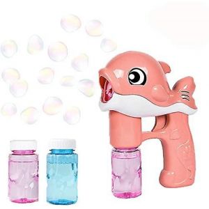 2025 - Pistolet &agrave; bulles pour enfants, machine &agrave; bulles de savon automatique, pistolet &agrave; bulles d'&eacute;t&eacute;, souffleur de bulles pour enfants, pour anniversaire - Neuf