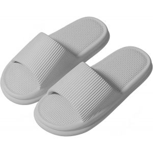 Kalanka-Femmes Hommes Chaussons De Douche Sandales De Douche Antidérapantes De Salle De Bain Unisex Slip On Pantoufles Pour La Maison Salle De Bains Intérieure Piscine - Neuf