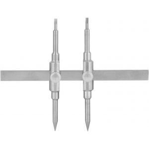 Outil D'étau D'objectif De Caméra,Clé D'objectif D'appareil Photo,Clé D'objectif à Double Pointe Clé D'entretien Ensemble D'outils Ouverts Démonter L'objectif 10-130mm - Neuf