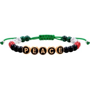 Kal-Bracelet Drapeau Palestinien, Bracelet De Perles Palestinien, Bracelet Extensible Réglable, Bracelet De Paix Palestine, Cadeau Souvenir Pour Homme Et Femme - Neuf
