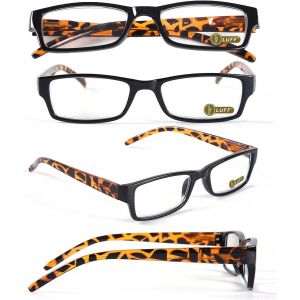 Lunettes De Lecture Pour Hommes Femmes - Anti Lumi&egrave;re Bleue Lunette Loupe Mode Lunettes De Vue L&eacute;g&egrave;res Ordinateur &Eacute;l&eacute;gant Durable Optique Presbyte R&eacute;duction De La Fatigue Oculaire,4pack - Neuf