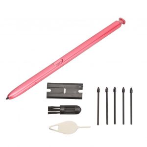 Stylets universels haute sensibilite pour ecran tactile avec embouts de rechange pour Galaxy Note 10 et Note 10 Plus, rose - Neuf