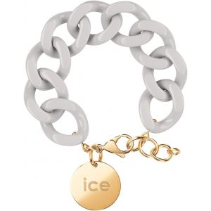 Kalanka-Ice - Jewellery - Chain Bracelet - Bracelet Mailles Xl De Couleur Pour Femmes Ferm&eacute; D'une M&eacute;daille Dor&eacute;e - Neuf