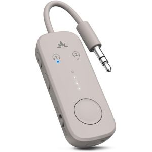 Relay ¿ Adaptateur Bluetooth 5.3 Pour Avion Avec Qualcomm Aptx Adaptive, 2 Airpods/Casques Pris En Charge, 20H D¿Autonomie, Emetteur Audio Sans Fil 3,5Mm Pour Vol, Voyage, Gym Sport - Neuf